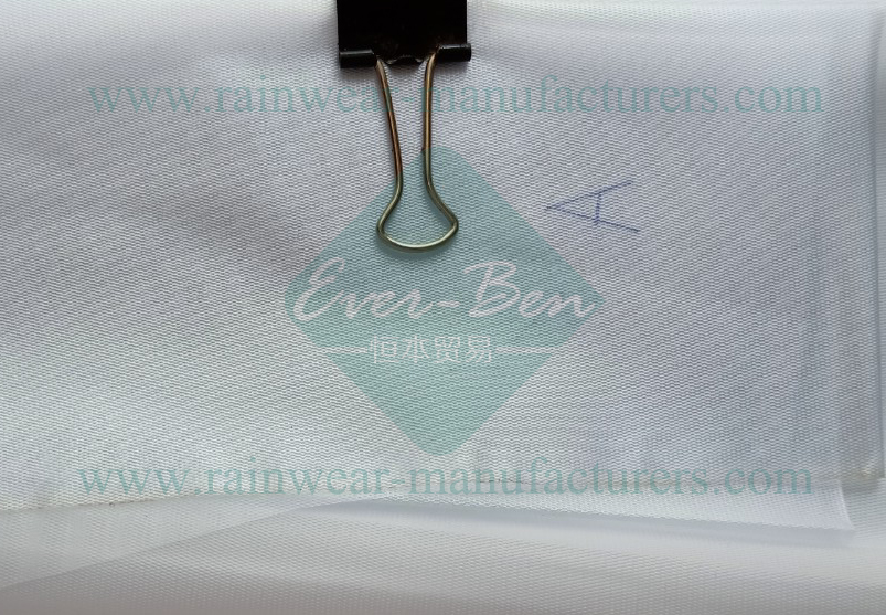 Transparent Clear PVC Rain Cape Poncho materials